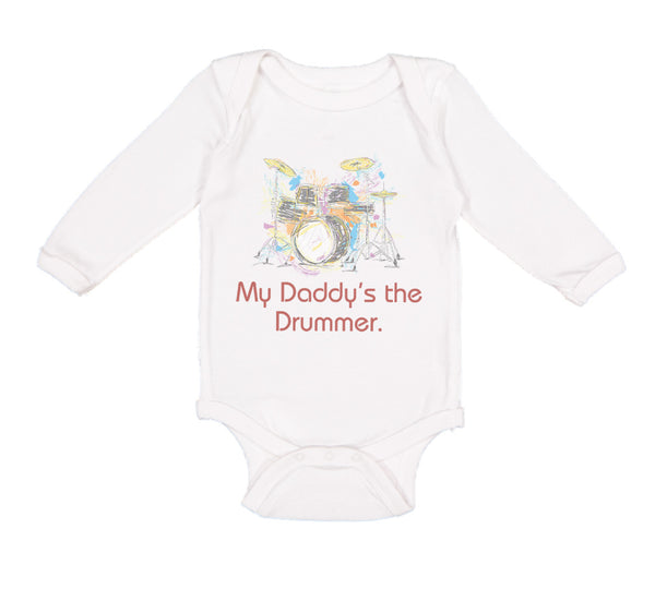 My Daddy's The Drummer Dad Father's Day
