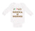 Long Sleeve Bodysuit Baby I Heart My Nonna and Nonno Grandparents Cotton