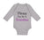 Long Sleeve Bodysuit Baby Please Pass Me to Grandma Grandmother A Cotton