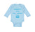 Long Sleeve Bodysuit Baby Daddy's Little Tax Credit Dad Father's Day Cotton - Cute Rascals