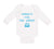 Long Sleeve Bodysuit Baby Daddy's Little Tax Credit Dad Father's Day Cotton - Cute Rascals