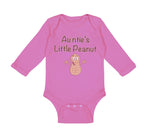 Long Sleeve Bodysuit Baby Auntie's Little Peanut Boy & Girl Clothes Cotton - Cute Rascals