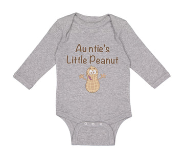 Long Sleeve Bodysuit Baby Auntie's Little Peanut Boy & Girl Clothes Cotton