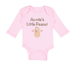 Long Sleeve Bodysuit Baby Auntie's Little Peanut Boy & Girl Clothes Cotton - Cute Rascals