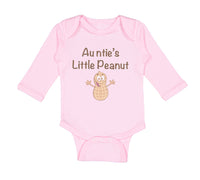 Long Sleeve Bodysuit Baby Auntie's Little Peanut Boy & Girl Clothes Cotton - Cute Rascals