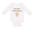 Long Sleeve Bodysuit Baby Auntie's Little Peanut Boy & Girl Clothes Cotton