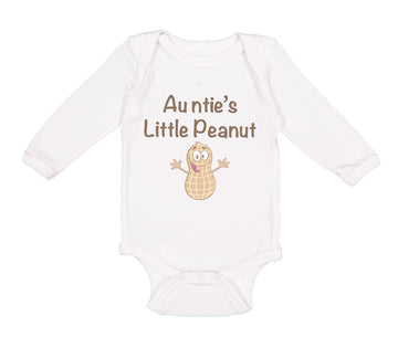 Long Sleeve Bodysuit Baby Auntie's Little Peanut Boy & Girl Clothes Cotton