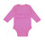 Long Sleeve Bodysuit Baby I Love My Glam - Ma! Grandmother Grandma Cotton