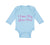 Long Sleeve Bodysuit Baby I Love My Glam - Ma! Grandmother Grandma Cotton