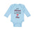 Long Sleeve Bodysuit Baby My Mimi Loves Me Grandma Grandmother Cotton