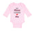 Long Sleeve Bodysuit Baby My Mimi Loves Me Grandma Grandmother Cotton