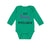 Long Sleeve Bodysuit Baby My Daddy Is A Pipeline Welder Dad Father's Day Cotton