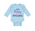 Long Sleeve Bodysuit Baby My Daddy Is A Pipeline Welder Dad Father's Day Cotton