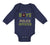 Long Sleeve Bodysuit Baby Watch Boys Daddy Officer Dad Father's B Cotton