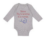 Relax My Grandma Is A Nurse Grandmother Grandma A