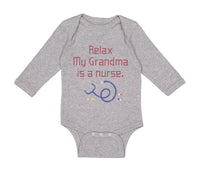 Relax My Grandma Is A Nurse Grandmother Grandma A