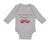 Long Sleeve Bodysuit Baby My Daddy Is A Fireman Firefighter Dad Father's Day