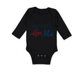 Long Sleeve Bodysuit Baby My Yaya Loves Me Grandmother Grandma Cotton