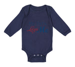 Long Sleeve Bodysuit Baby My Yaya Loves Me Grandmother Grandma Cotton