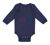Long Sleeve Bodysuit Baby My Yaya Loves Me Grandmother Grandma Cotton