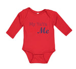 Long Sleeve Bodysuit Baby My Yaya Loves Me Grandmother Grandma Cotton