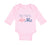 Long Sleeve Bodysuit Baby My Yaya Loves Me Grandmother Grandma Cotton