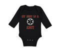 Long Sleeve Bodysuit Baby My Aunt Is A Emt! Paramedic Boy & Girl Clothes Cotton