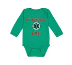 Long Sleeve Bodysuit Baby My Aunt Is A Emt! Paramedic Boy & Girl Clothes Cotton
