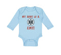 Long Sleeve Bodysuit Baby My Aunt Is A Emt! Paramedic Boy & Girl Clothes Cotton