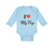 Long Sleeve Bodysuit Baby I Love My Pop Dad Father's Day Boy & Girl Clothes