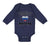Long Sleeve Bodysuit Baby I Love My Russian Mom Mothers Boy & Girl Clothes