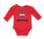 Long Sleeve Bodysuit Baby I Love My Russian Mom Mothers Boy & Girl Clothes