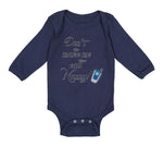 Long Sleeve Bodysuit Baby Don'T Make Me Call Nanny Grandmother Grandma Cotton - Cute Rascals