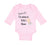 Long Sleeve Bodysuit Baby That's I'M Ti Yaya's Grandmother Grandma Cotton