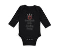 Long Sleeve Bodysuit Baby Grandpa's Little Bowling Buddy Grandpa Grandfather