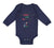 Long Sleeve Bodysuit Baby I'M Proof Daddy Doesn'T Golf Dad Father's Cotton