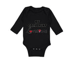 Long Sleeve Bodysuit Baby My Great Aunt Loves Me Boy & Girl Clothes Cotton