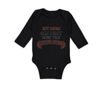 Long Sleeve Bodysuit Baby My Mom Can Squat More than Your Mom Mothers Cotton
