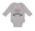 Long Sleeve Bodysuit Baby I'M Proof Daddy Isn'T Hunting Dad Father's B Cotton