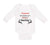 Long Sleeve Bodysuit Baby I'M Proof Daddy Isn'T Hunting Dad Father's B Cotton