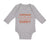 Long Sleeve Bodysuit Baby Lineman Official Call Daddy Dad Father's Cotton