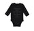Long Sleeve Bodysuit Baby My Dad Is Cool but My Godfather Is Gangster Cool A