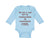 Long Sleeve Bodysuit Baby My Dad Is Cool but My Godfather Is Gangster Cool B