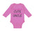 Long Sleeve Bodysuit Baby Think I'M Cute Should My Uncle Funny Style E Cotton