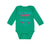 Long Sleeve Bodysuit Baby I Love My Nanny This Much Grandmother Grandma Cotton