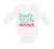 Long Sleeve Bodysuit Baby Don'T Make Me Call My Nana Grandmother Grandma Cotton - Cute Rascals