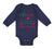 Long Sleeve Bodysuit Baby My Mom Thinks She Is in Charge - That's So Cute Cotton