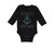Long Sleeve Bodysuit Baby Grandpa's First Mate Grandpa Grandfather Cotton - Cute Rascals
