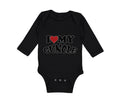 Long Sleeve Bodysuit Baby I Love My Guncle Boy & Girl Clothes Cotton