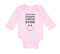 Long Sleeve Bodysuit Baby I Have The Coolest Uncle Ever Boy & Girl Clothes